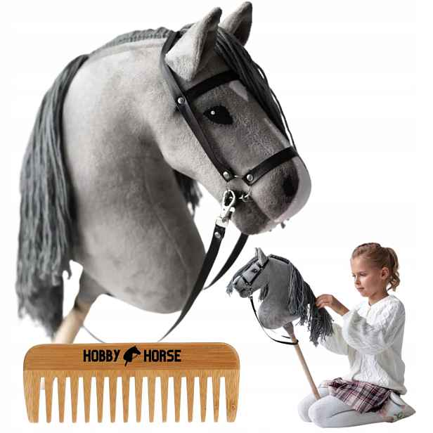 Hobby Horse Kůň Na Tyči A3 Hlava Koně S Hřívou Ke Skákání Dárek