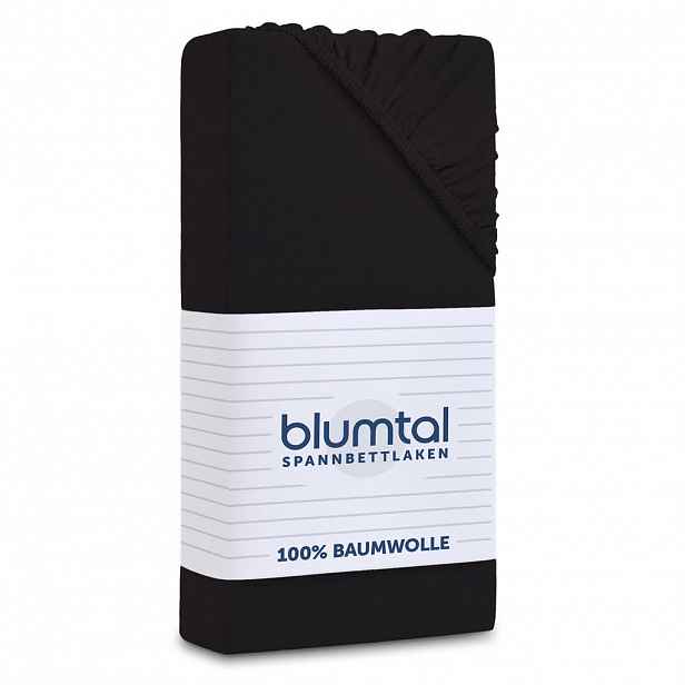Blumtal NAPÍNACÍ PROSTĚRADLO 180/200 cm, černá