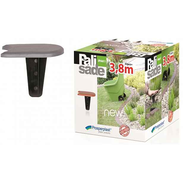 Palisada zahradní IPAK 3,8 m, šedý kámen