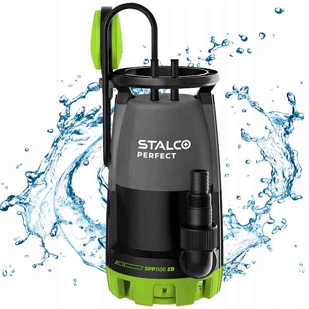 Ponorné Čerpadlo Pro Čistou Špinavou Vodu 1100W SPP1100EB 16000l/h Stalco