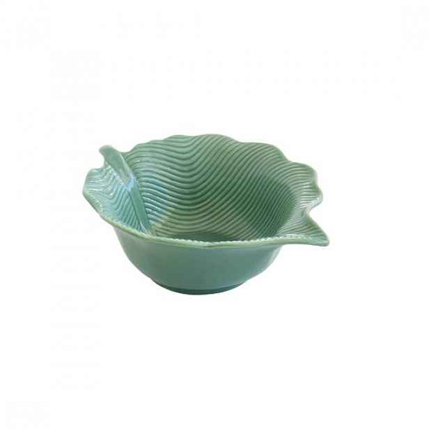 Porcelánová mísa, 21x16 cm, "Leaves Light Green" - značka Easy Life