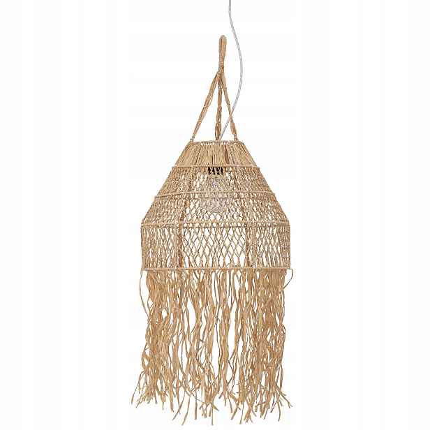 Závěsná lampa z Boho rafie Bloomingville Thora E27 40 cm