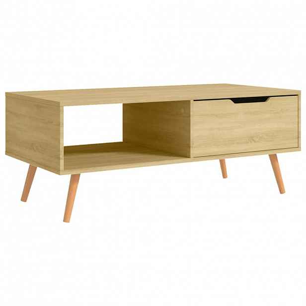 vidaXL Konferenční stolek dub sonoma 100x49,5x43 cm kompozitní dřevo