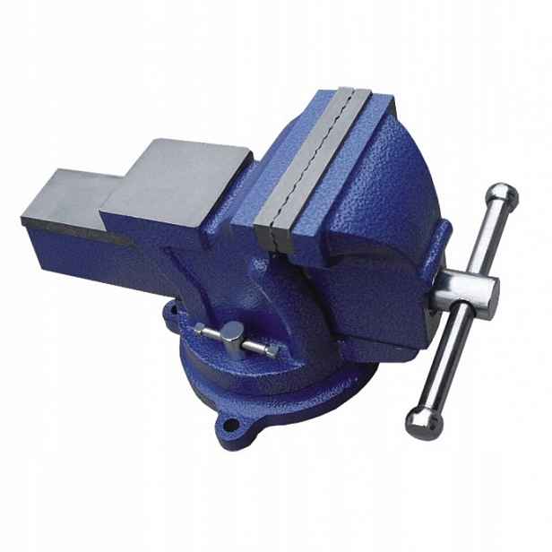 Zámečnický svěrák Dedra 12A412 otočný 125 mm/110 mm