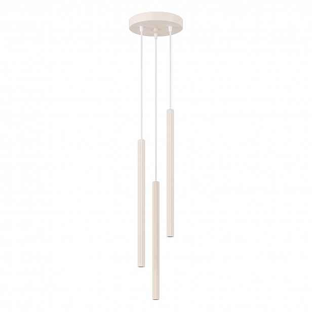Závěsná lampa Arche 3P béžová Stropní svítidlo Zwis 3 tuby tenké SOllux