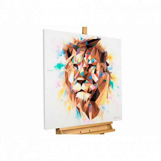 KUNSTLOFT OLEJOMALBA 80/80 cm, Zvířata