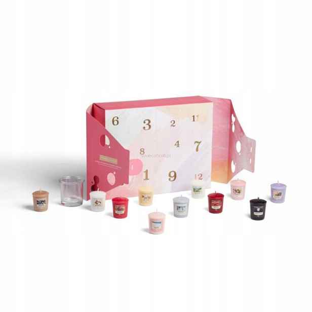 Art In The Park Yankee Candle sada 12 x malá votivní vonná svíčka