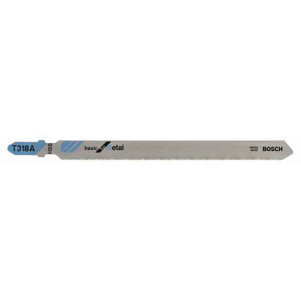 Plátek pilový Bosch T 318 A Basic for Metal 5 ks