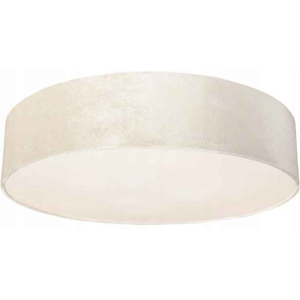 stropní svítidlo Stropní svítidlo ecru, krémová látka, kulatá, 50 cm, Laguna Nowodvorski