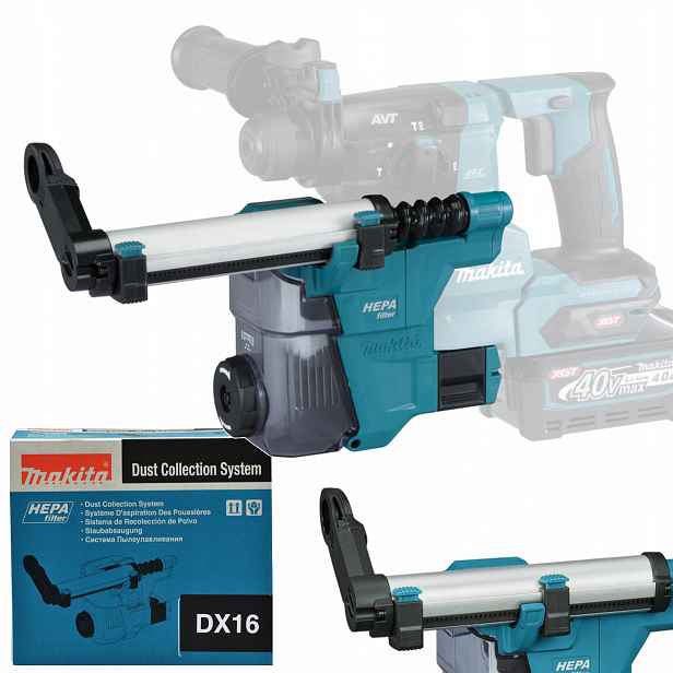 Systém Odsávání Prachu DX16 Pro Vrtací Kladiva DHR183 HR010G