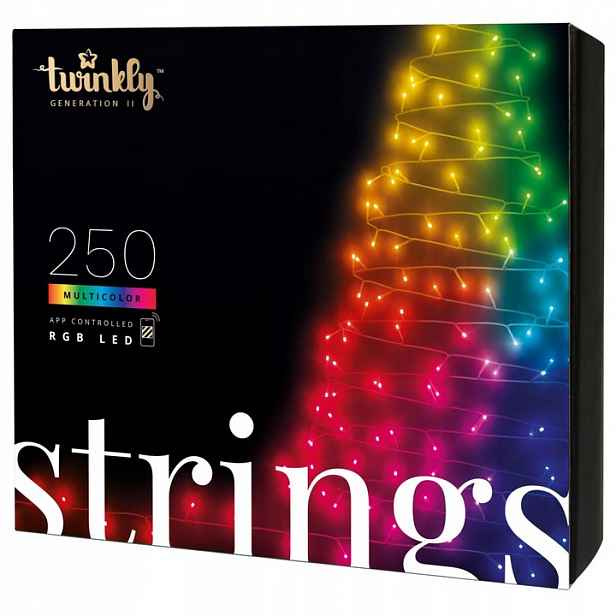 Vánoční Osvětlení Na Stromeček Led Twinkly jedinečné efekty 20m Wi-Fi/Bluetooth
