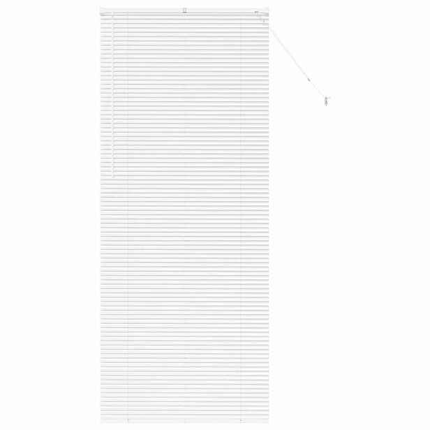 vidaXL Venet školní žaluzie Bílá 220 x 85 cm 25 mm Hliník
