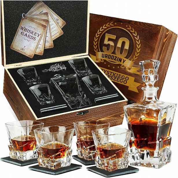 Sada Karafka Sklenice Na Whisky Dárek K Narozeninám Jmeniny Narozeniny