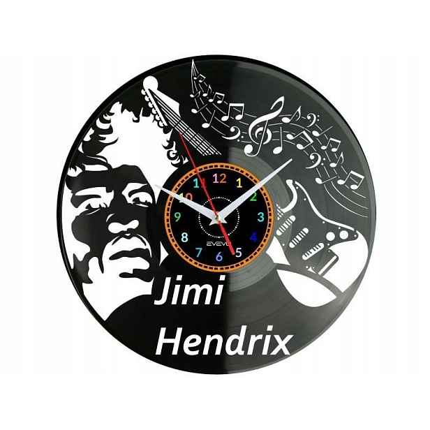 Jimi Hendrix Dárek pro milovníka Originální Nástěnná Dekorace z desky