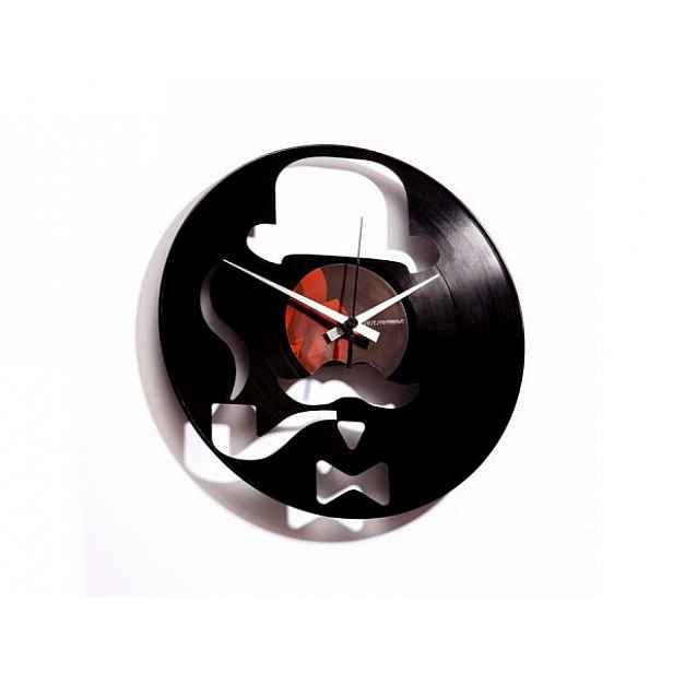 Designové nástěnné hodiny Discoclock 013 Harry 30cm