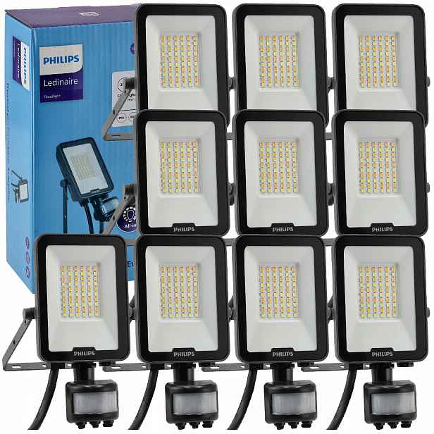 Philips Led reflektor s senzorem pohybu a soumraku 20W Cct detektor x10