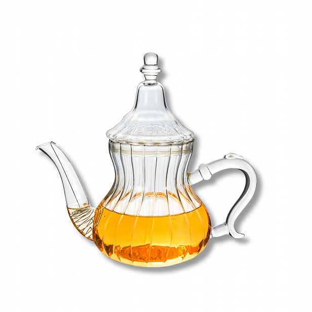 Skleněná konvice na čaj, konvička 850 ml, Marocká, žáruvzdorná, Wilmax