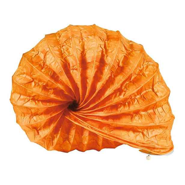 Papírová stolní lampa, noční lampa, oranžová, 40W, Snail