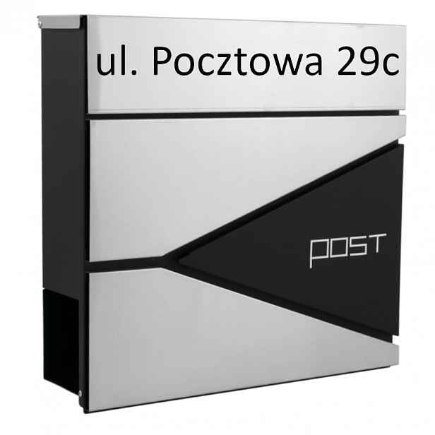 Poštovní Schránka Poštovní Moderní s nápisem