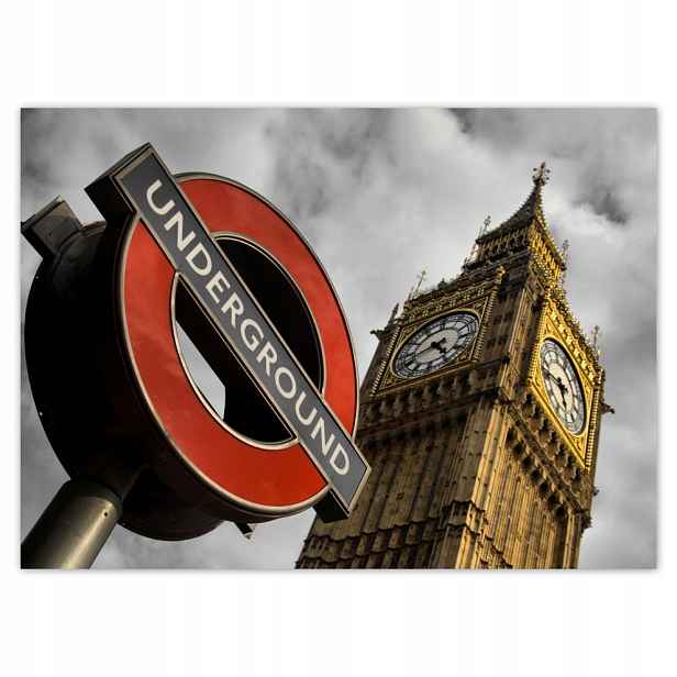 Fototapety flizelina 254x184 Underground Big Ben