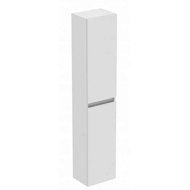 Ideal Standard Eurovit+ - Vysoká skříňka, 150x30x24 cm, 2 dvířka, panty L/P, lesklá bílá R0268WG