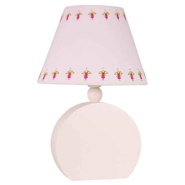 Stolní lampa Ofélia 1x40W E14 růžová
