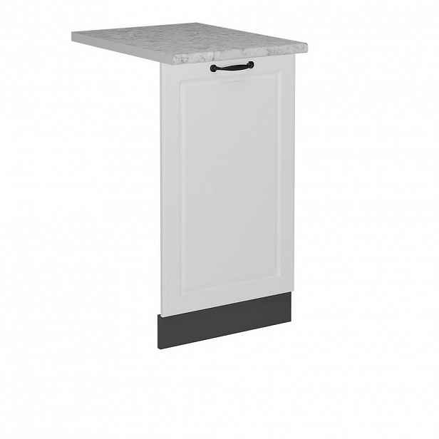 Vicco ČELNÍ PANEL MYČKY R-Line Bílý venkovský dům 45 cm s pracovní deskou