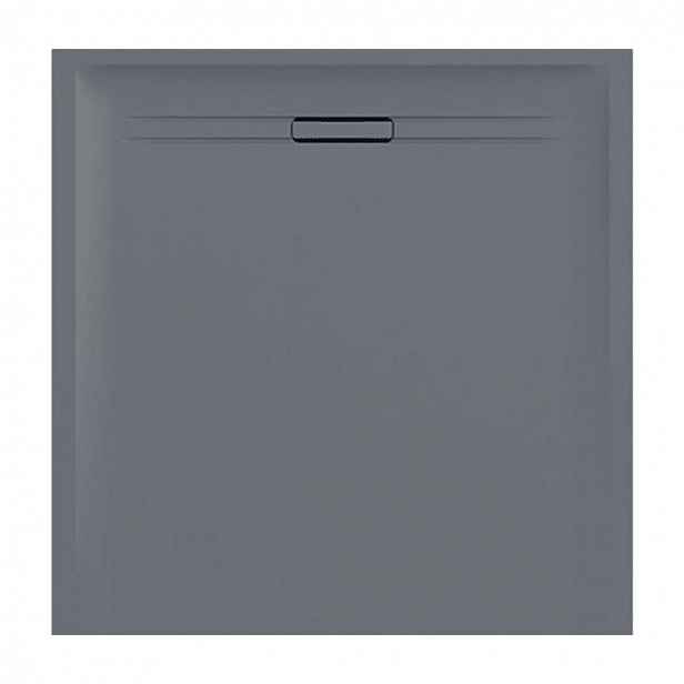 Geberit Sestra - Sprchová vanička 80x80 cm, šedá 550.291.00.2