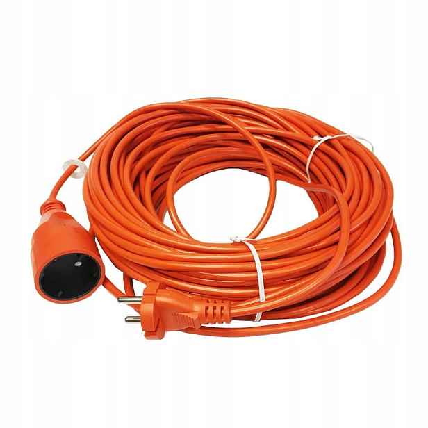 Prodlužovací Kabel zahradní, jednoduchý AW-Tools 25 m 1 ks zásuvek oranžový