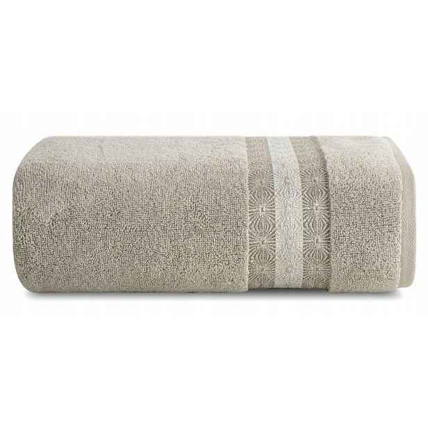 Ručník 70x140 Malika béžový froté 500 g/m2