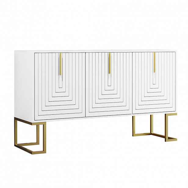 Urban Meuble KOMODA bílá, 138/40/80,5 cm