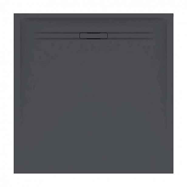 Geberit Sestra - Sprchová vanička 80x80 cm, grafit 550.292.00.2