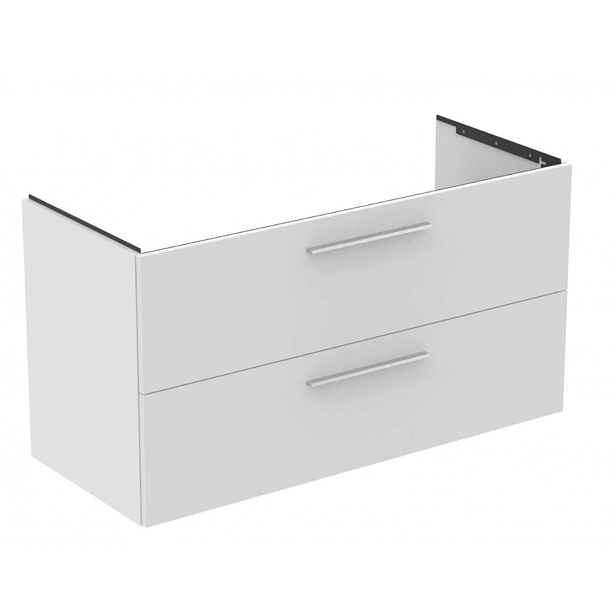 Ideal Standard i.Life B - Umyvadlová skříňka, 63x120x51 cm, 2 zásuvky, pravá, matná bílá T5587DU
