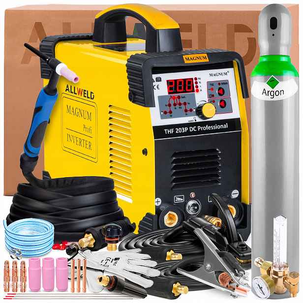 Invertorová Svářečka Magnum Thf 203P Tig DC Hf 230V 200A Puls Mma 2T/4T