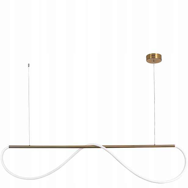 Závěsná lampa Meleca M zlatá Led Cct