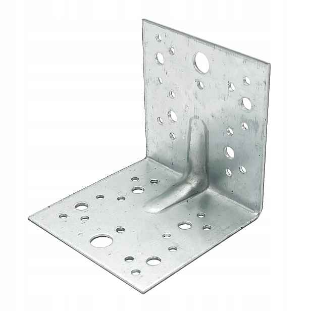 20 x Úhelník s prolisem 100x100x100x2,5 mm, tesařská spojka