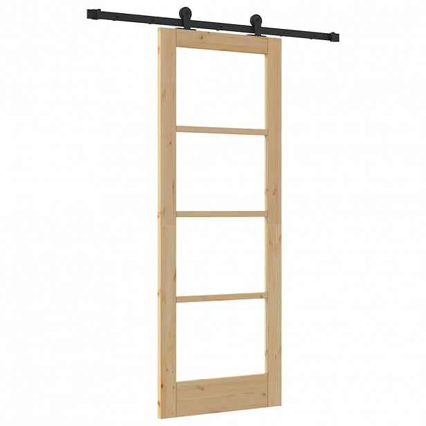 vidaXL Posuvné dveře ORKDAL Přírodní 73,5 x 198,5 cm