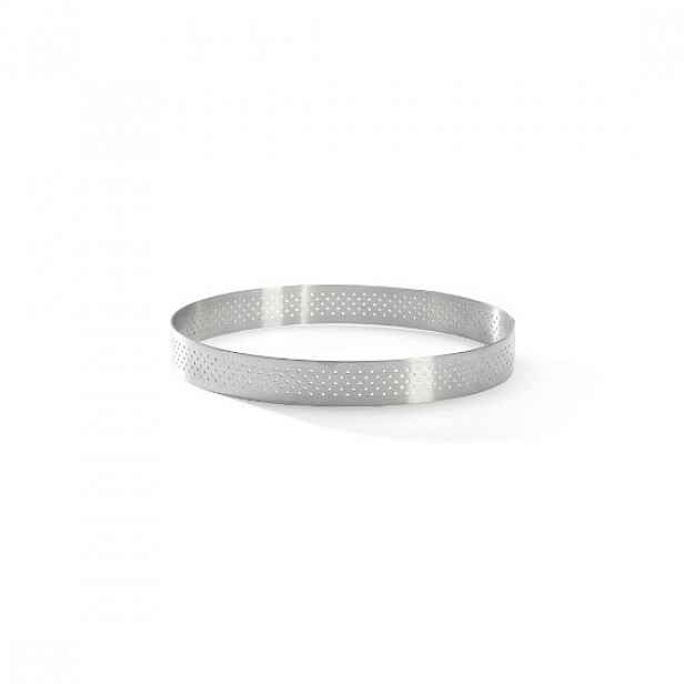 Děrovaná forma na koláč, nerezová ocel, 15,5 cm - de Buyer
