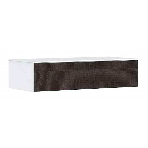 Hansgrohe Xevolos E - Boční skříňka, 29x118x55 cm, 1 zásuvka, matná bílá/textilní tmavá šedá 54325660