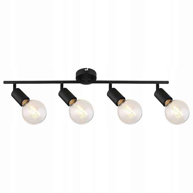 Lampa reflektor spot černá Lamar pro osvětlení stěny Rabalux