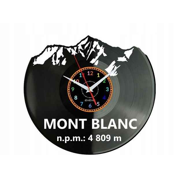 Mont Blanc Dárek pro milovníka originální Nástěnná Dekorace z desky