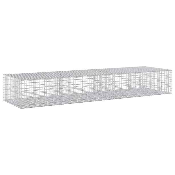 vidaXL Gabion s drátem 3,5 mm a síťkou 5x5 cm 350x100x50 cm