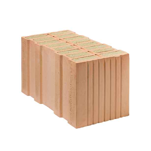 Cihla broušená poloviční Porotherm 50 T Profi DF 1/2 P8 500×123×249 mm