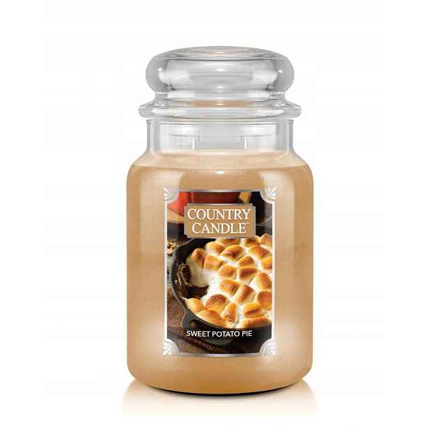 Tradiční sójová svíčka Sweet Potato Pie Country Candle 1 ks