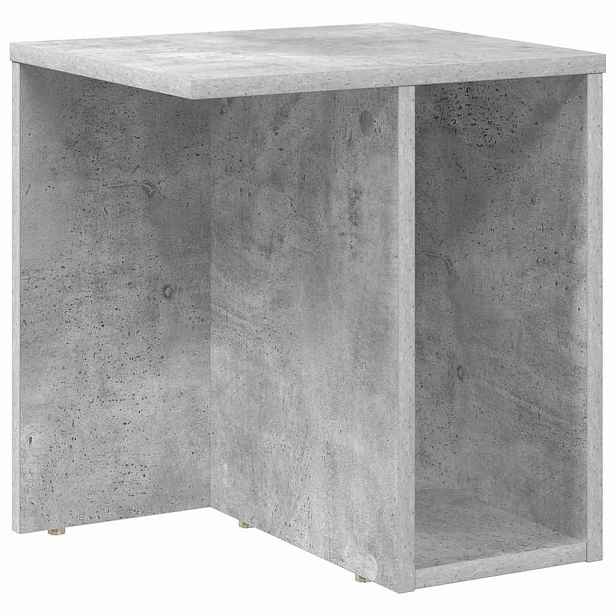 vidaXL Odkládací stolek Betonově šedá 37 x 32 x 40 cm Kompozitní dřevo