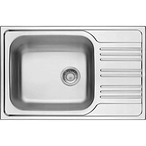 Xylo nerez satin Nerezový dřez, 1 bowl s odkapávačem (ZEX_011B) /po/