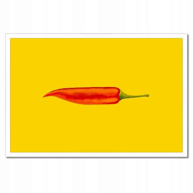 Plakáty v rámu 60x40 Červená chilli paprička