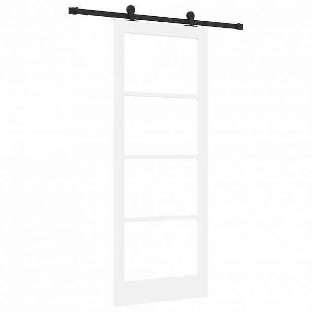 vidaXL Posuvné dveře ORKDAL Bílá 83 x 211 cm