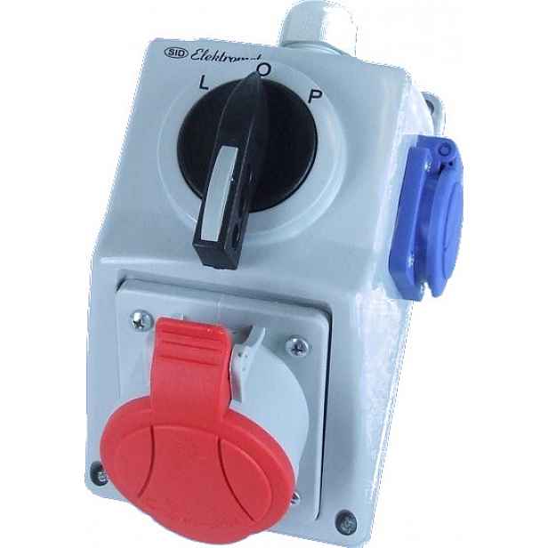 C32-48.1N Sada přepínač L-0-P 1x32A/5 1x230V IP54 Elektromet 974014