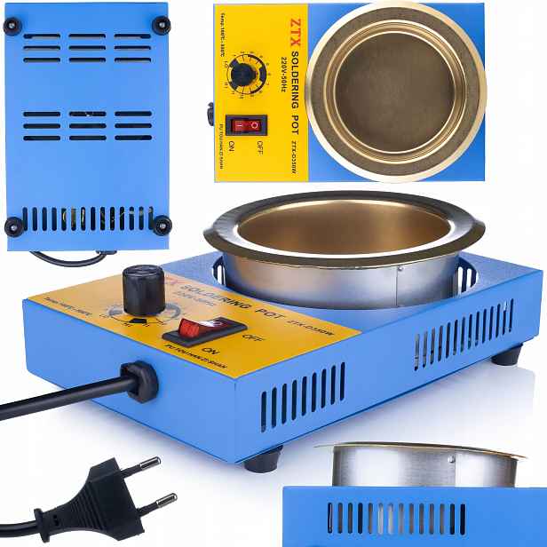 Kelímek Tavicí Pro Pájení Cínu 1200G 350W 100-550°C